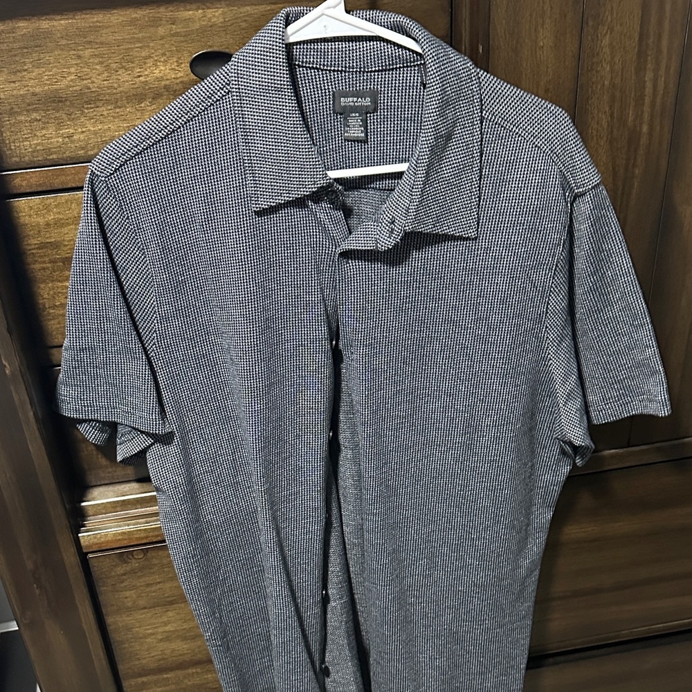 Buffalo David Bitton Monochrome Textured Polo